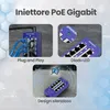 Extralink Iniettore PoE 4 Porte, Gigabit, 4x 1000 Mb/s RJ45 Anteprima dell’immagine prodotto 4