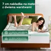 NicePlus, materac kieszeniowy 2 w 1, 90x200x7 cm, pianka Podgląd zdjęcia produktu 7