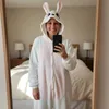 Piżama Onesie Kigurumi Kostium Przebranie Królik L: Podgląd zdjęcia produktu 5