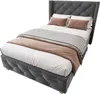 OKWISH lit rembourré  90x200 cm - Lit Simple Rembourré avec Voir les images du produit 9