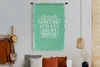 MuchoWow® Wandteppich Wandbehang Jahrgang - Arzt - Text Produktbild-Vorschau 4
