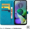 imoshion Mandala Klapphülle Motorola Moto G54 - Türkis Produktbild-Vorschau 3