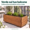 IvoQ Fioriera in legno – 80 x 40 x 32 cm – Legno – Per Anteprima dell’immagine prodotto 5