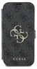 Handyhülle Bookcase iPhone 16 Pro Max Guess grau Logo Produktbild-Vorschau 1