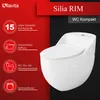 Lavita | WC Kompakt- Silia Rim - Keramik - Randlos - Produktbild-Vorschau 2