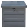 Livingandhome Verzinkter Stahl Gartenbox, 200L Quadratische Produktbild-Vorschau 4