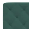 A close-up of a tufted green fabric, likely a headboard or upholstery. Produktbild-Vorschau