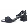 Buffalo Lilly Glam Sandalette Schwarz Produktbild-Vorschau 10