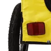 vidaXL Cani da Rimorchio per Biciclette Giallo e Nero Anteprima dell’immagine prodotto 10