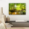 Wanddeko 30x20 cm - Wald - Landschaft - Grün - Natur, Produktbild-Vorschau 7