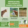TTL GARDEN Vogelschutznetz 4x5m schwarz 20g/m² engmaschig Produktbild-Vorschau 6