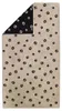 Cawö Duschtuch We love Dogs Pfoten Paws Schwarz Beige Produktbild-Vorschau 1