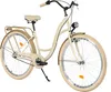 A cream and brown city bike with black handlebars and pedals, shown from a front-diagonal view against a white background. Produktbild-Vorschau