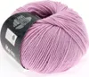 A ball of pink yarn with a label wrapped around it, set against a white background. Produktbild-Vorschau