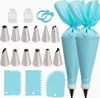 Spritzbeutel-Set 21-teilig, Edelstahl, Einweg-Spritzbeutel, Produktbild-Vorschau 1