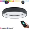 Plafoniera Contemporanea Marghera-Z Acciaio Nero 4 Luci Led Anteprima dell’immagine prodotto 7