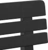 Design Gartenbank Anthrazit 110x52x71 cm Polypropylen, Produktbild-Vorschau 7
