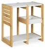 Scaffale da bagno Relaxdays, 3 ripiani, A x L x P: 35 x 34 Anteprima dell’immagine prodotto 7