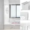 Izrielar 100x140 cm Parete pieghevole per vasca da bagno Anteprima dell’immagine prodotto 10