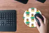 MuchoWow® Mauspad Mousepad Plüschtier - Bär - Muster 20x20 Produktbild-Vorschau 4