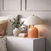 Opviq, Moderne Tischlampe mit Metallkörper, Salmon, 32 cm Produktbild-Vorschau 1