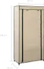 Schuhschrank mit Abdeckung Cremeweiß 58 x 28 x 106 cm Stoff Produktbild-Vorschau 7