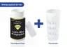 A cleaning set for gold and silver, consisting of a container of cleaning solution and a sieve, presented on a white background. Produktbild-Vorschau