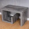 Couchtisch Gustav Altholz Shabby Chic Vintage 59x36x36cm Produktbild-Vorschau 2
