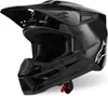 Alpinestars S-M3 Motocross Helm, schwarz, S  (55/56) Produktbild-Vorschau 1