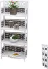 Regal HWC-K86, Standregal Wohnregal, klappbar 4 Ablagen, Produktbild-Vorschau 1
