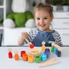 Lernspielzeuge, Regenbogen Bälle in Tassen, Montessori Produktbild-Vorschau 3