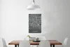 MuchoWow® Poster Paris - Blau - Karte - Stadtplan 40x60 cm Produktbild-Vorschau 2
