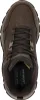 Top-down view of a brown Skechers men's lace-up boot. Voir les images du produit