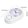 A white kitchen timer and clock with measurement indicators. Náhled obrázku produktu