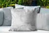 MuchoWow® Outdoor Kissen - Marmor - Chic - Textur - Weiß - Produktbild-Vorschau 4
