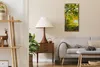 Wanduhr Bürouhr Leinwand Bild Geräuschlos Kunstdruck 30x60 Produktbild-Vorschau 3