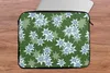 MuchoWow® Laptop Hülle 15 Zoll Edelweiss - Grün - Blumen - Produktbild-Vorschau 6