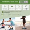 Balancetrainer Yoga Gymnastik Balance Half Ball lila Produktbild-Vorschau 7