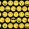 Geschenkpapier lustige Mojis Gesichter 70cm x 2m Rolle Produktbild-Vorschau 2