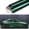 Film adesivo per auto, verde scuro opaco metallizzato, Anteprima dell’immagine prodotto 1