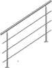 Bc-elec - AHM1203 Schodiskové zábradlie 120 cm, balkón, Náhľad obrázku produktu 1