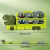 2 en 1 piste de course transporteur camion jouet voitures Voir les images du produit 6