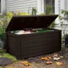Keter Gartenbox "Northwood" 623L - Braun - 155x72x70 cm - Produktbild-Vorschau 2