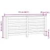 vidaXL Obloženie radiátora Sonoma dub 175x20x82 cm materiál Náhľad obrázku produktu 8