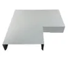 90° Ecke für Mauerabdeckung Alu Weiß Zuschnitt 33 cm - Produktbild-Vorschau 2
