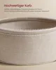 VASAGLE Couchtisch rund,  Wohnzimmertisch mit Korb aus Produktbild-Vorschau 7