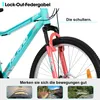 Hiland Damen Mountainbike 27,5 Zoll, Aluminium Rahmen 18 Produktbild-Vorschau 4
