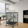 LARS360 Klec pro papoušky a kanáry - se 4 kolečky, Náhled obrázku produktu 11