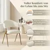 Lot de 2 chaises de salle à manger COLAMY – design Voir les images du produit 5
