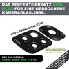A product image showing a camera lens glass replacement for a Xiaomi Redmi Note 11s 4G, with accompanying text and graphics. Produktbild-Vorschau